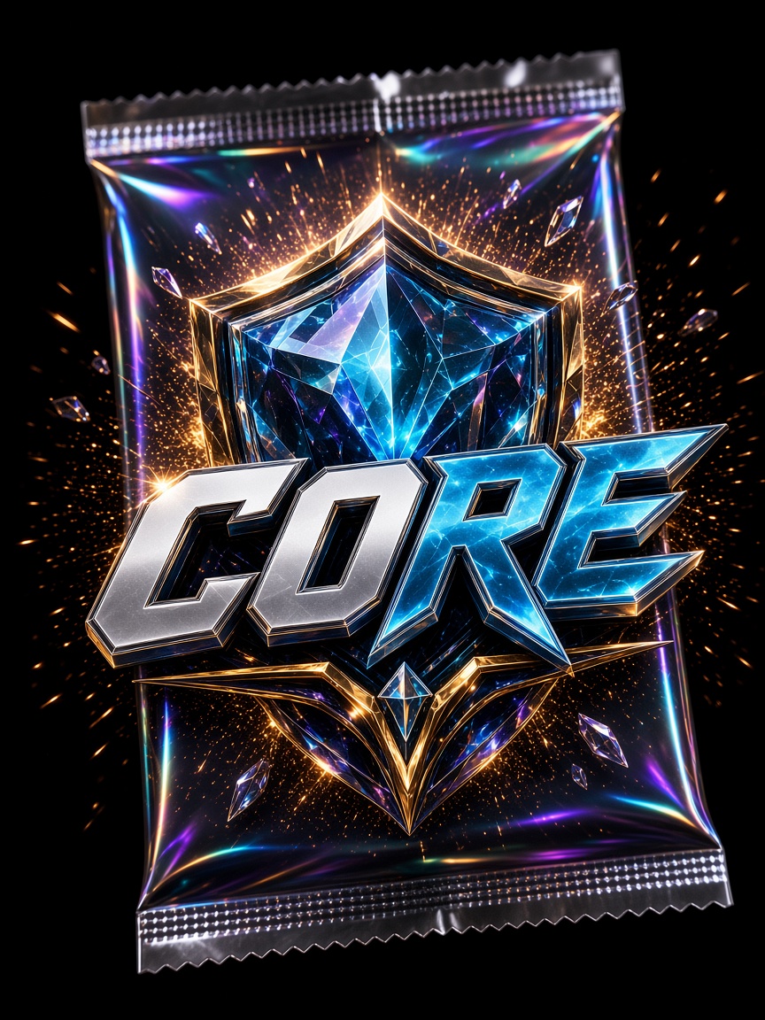Tide Core sealed foil pack